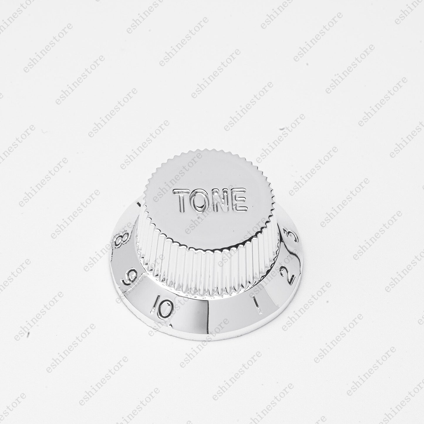 Chrome Silver ST Style Electric Guitar Knobs Volume Tone Knobs for Stratocaster