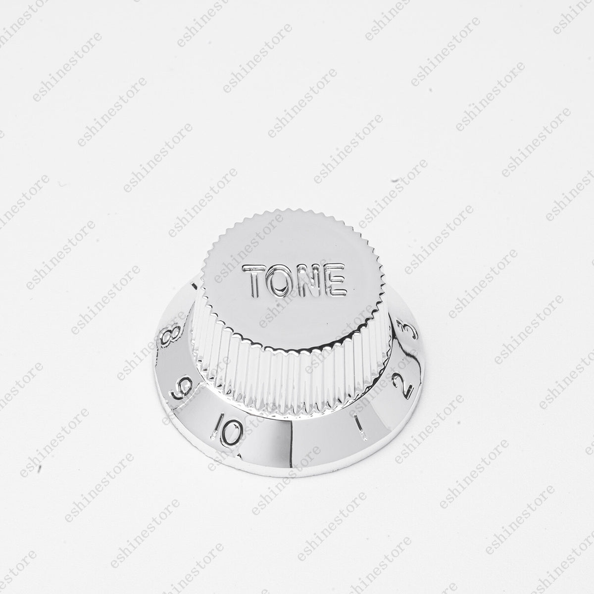 Chrome Silver ST Style Electric Guitar Knobs Volume Tone Knobs for Stratocaster