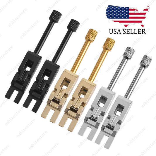 Electric Guitar Double Locking Tremolo Bridge Saddles w/ Clamp Screw Replacement