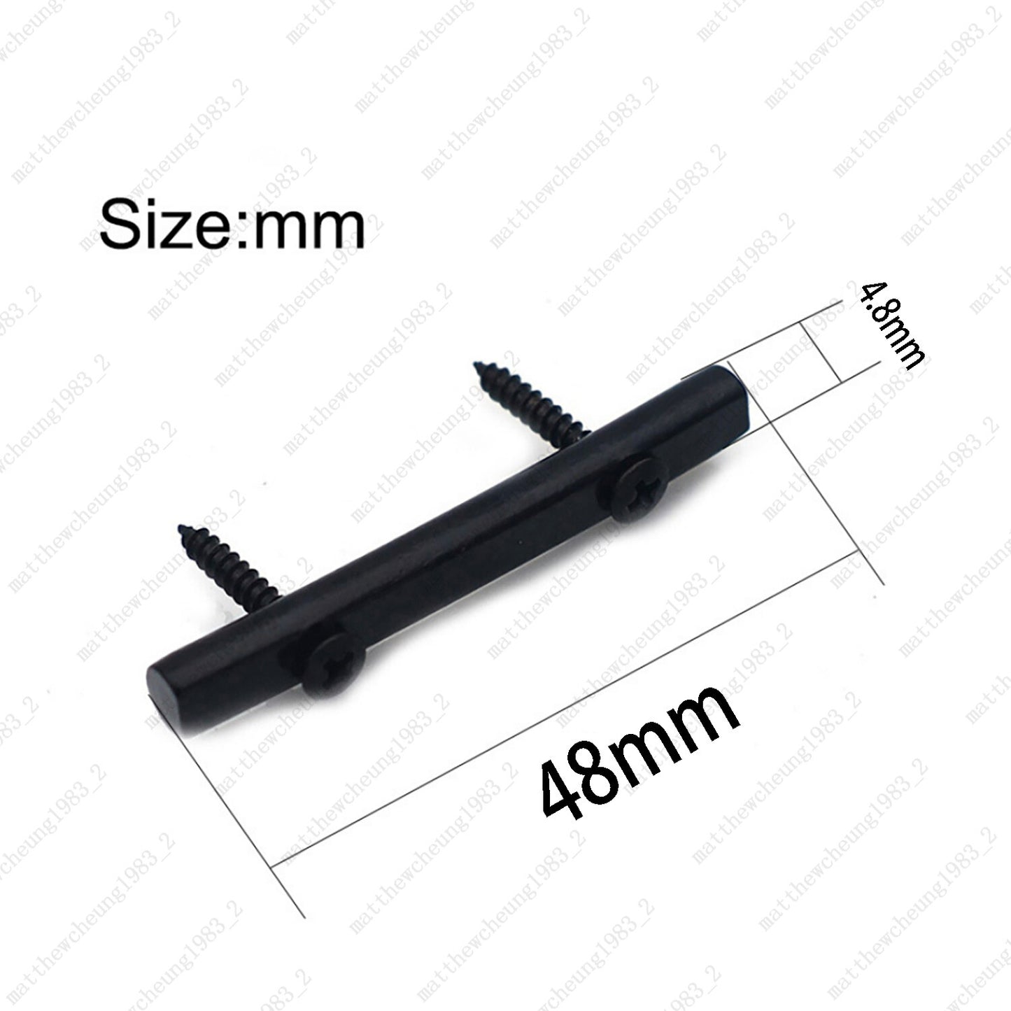 Professional 48MM Guitar String Retainer Bar String Trees Guides Guitar Replace
