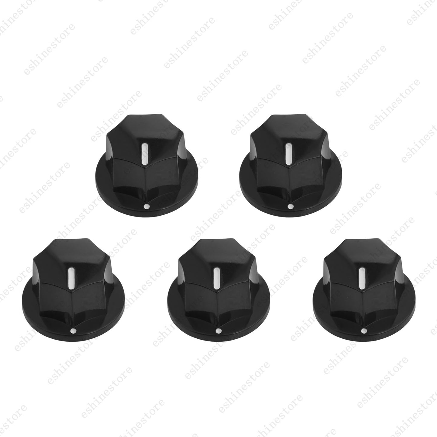 1/5/10Pcs Guitar Knobs Volume Tone Control Knobs for Jazz Bass , 2 Sizes 4 Style