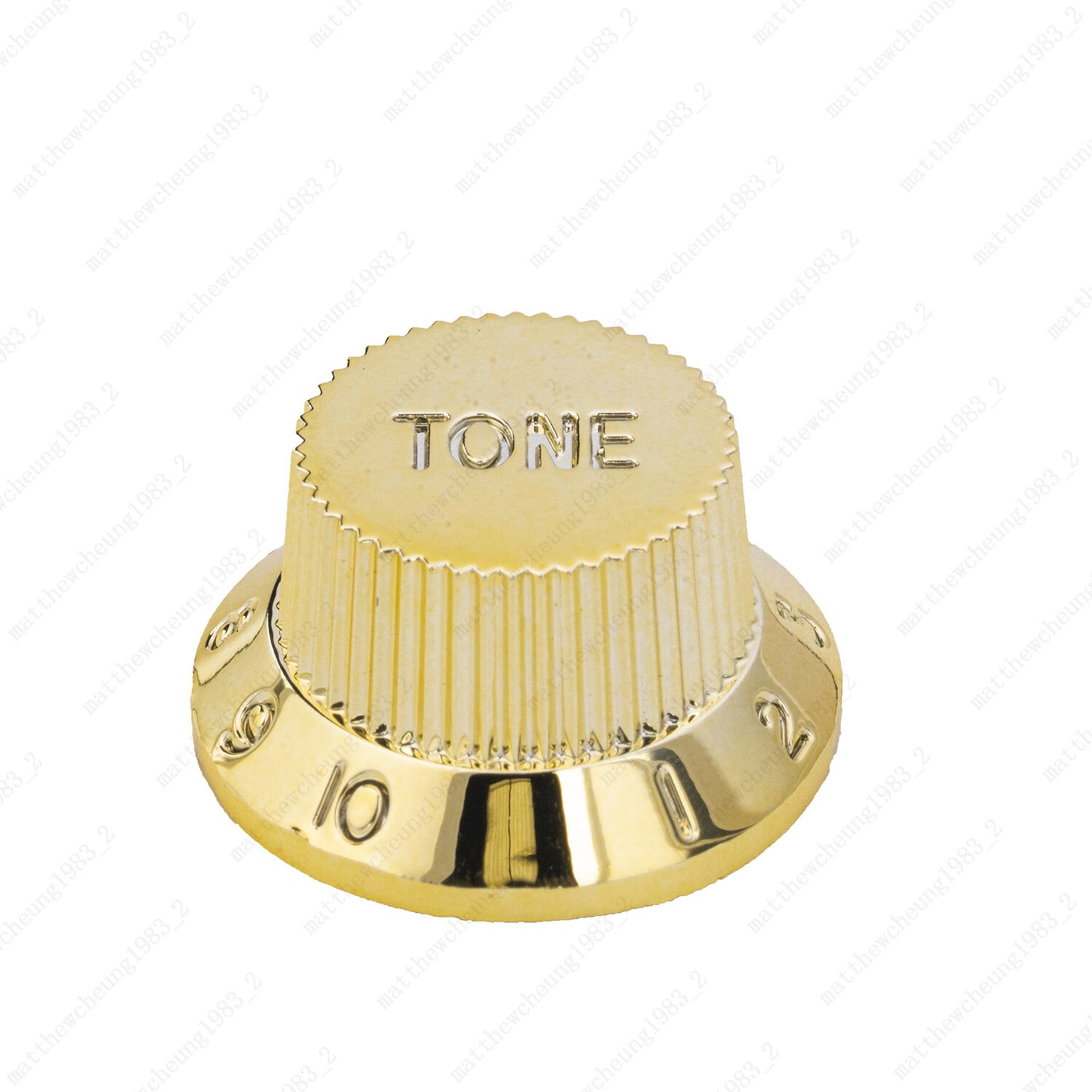 Chrome Gold Strat Style Electric Guitar Knobs Volume Tone Knobs for Stratocaster