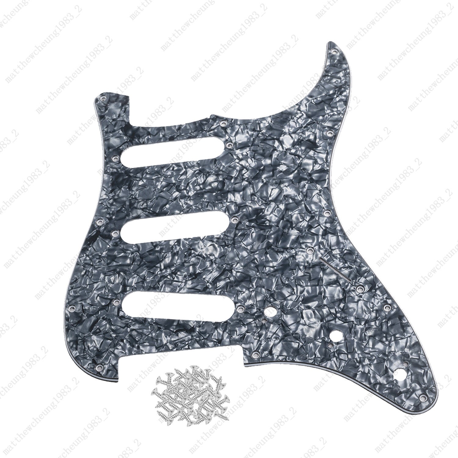 SSS Style11 Hole Pickguard Pickups with Screws for USA MIM Standard Fender Start