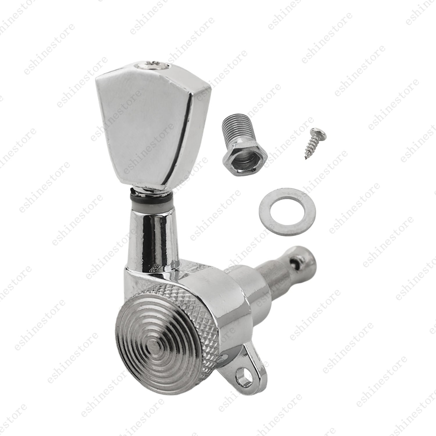 Electric Guitar Locking Tuners Tuning Pegs Machine Heads 1:18 L/R Inline