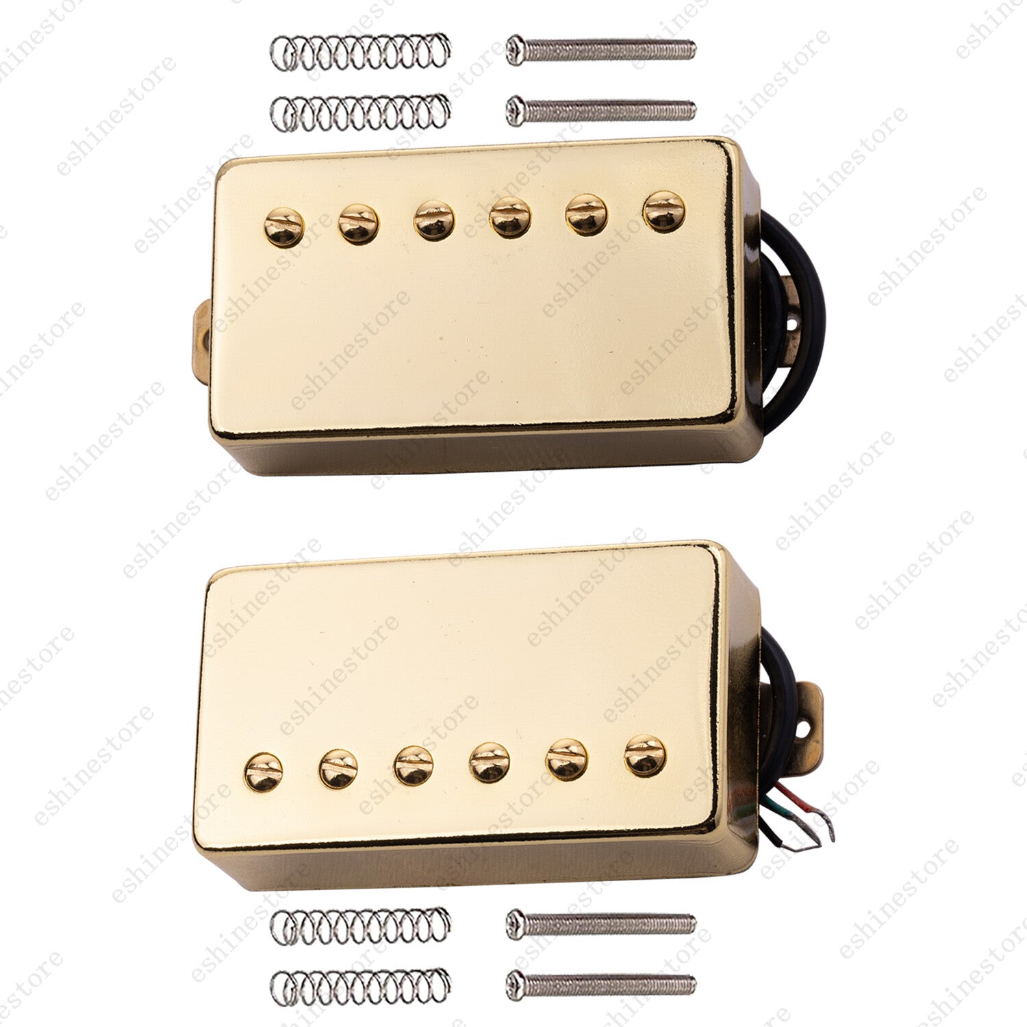 Guitar Humbucker Pickup Ceramic Magnet Neck OR Bridge Set for LP in 3Color
