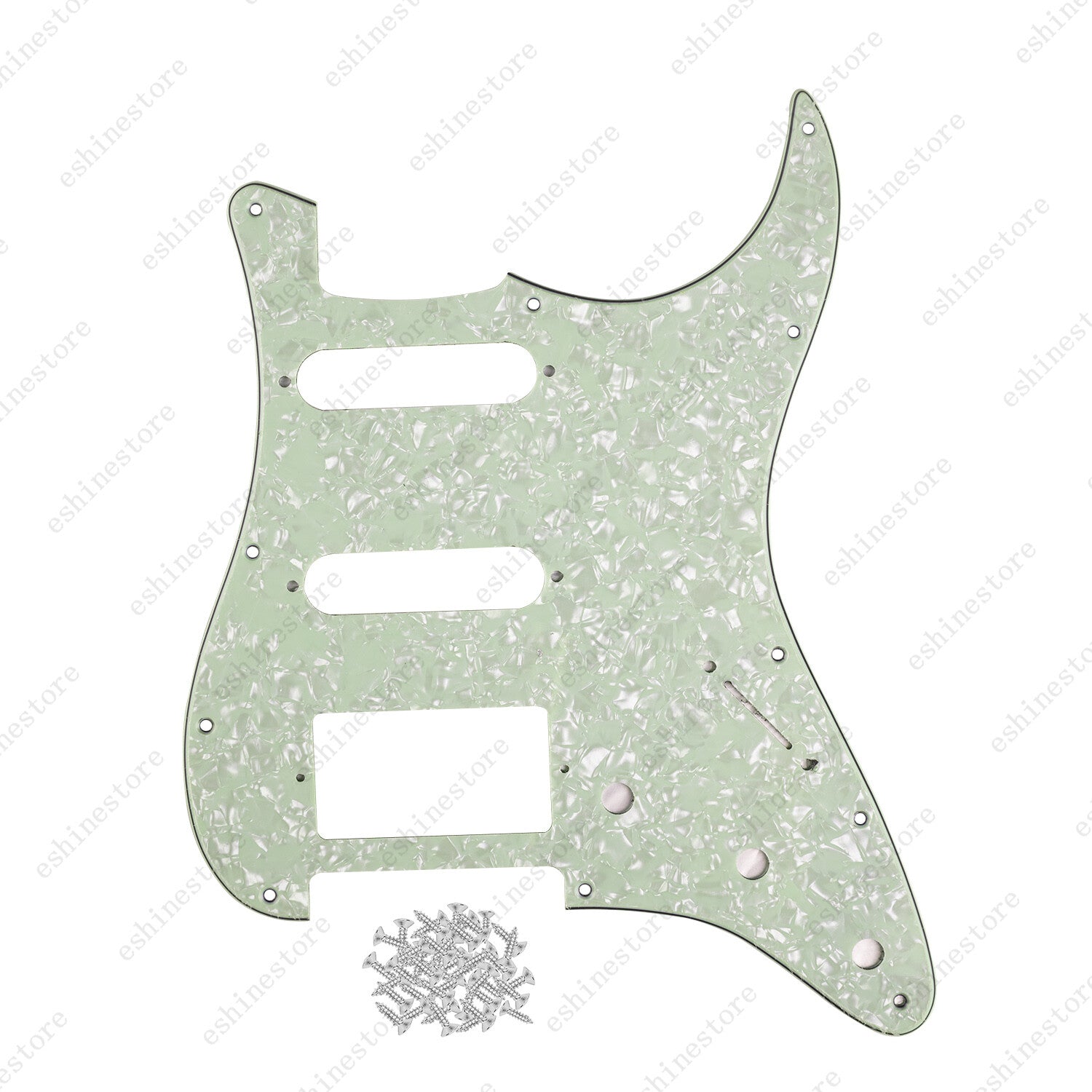 11 Hole SSH Strat Style Pickguard & Screw For USA MIM FENDER Strat Multicolors