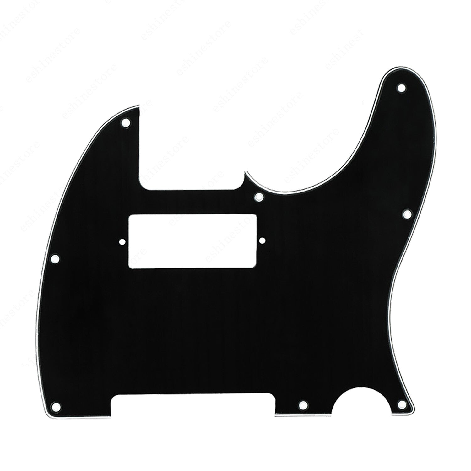 8 Hole Mini Humbucker Style Guitar Pickguard Scratch Plate For Fender Telecaster