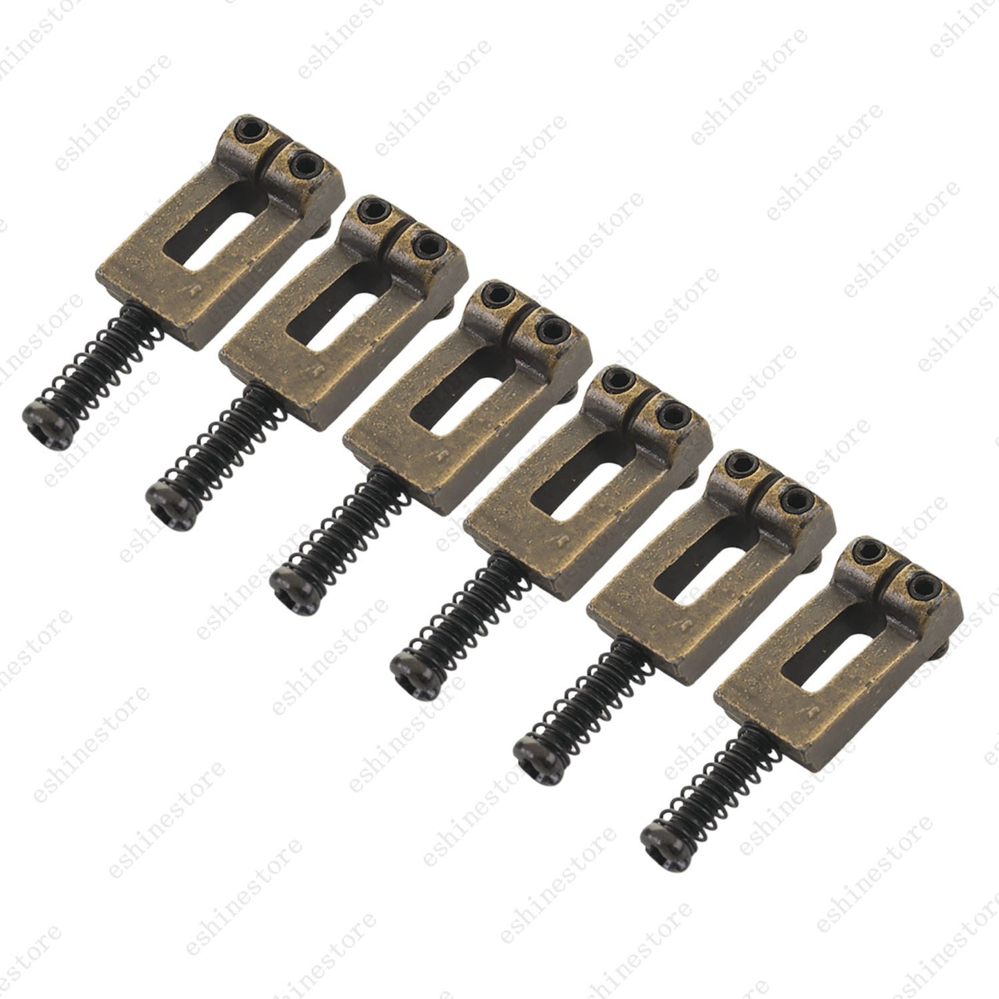 1/6Pcs 10.4mm Guitar Bridge Saddles Replacement For Stratocaster TL 5Colors