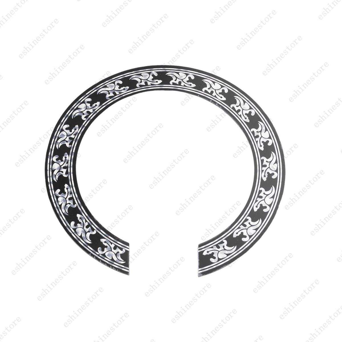 Acoustic Guitar SoundHole ring Decal Sticker self-adhesive for 40"/41" Guitar