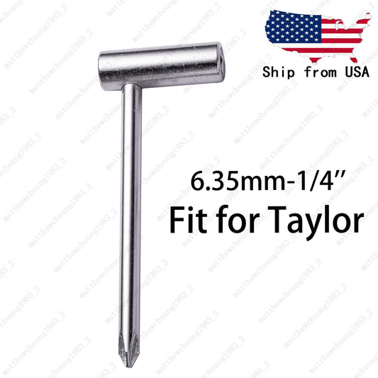 6.35mm 1/4" Metal Guitar Truss Rod Adjustment Wrench Tool for Taylor Guitar