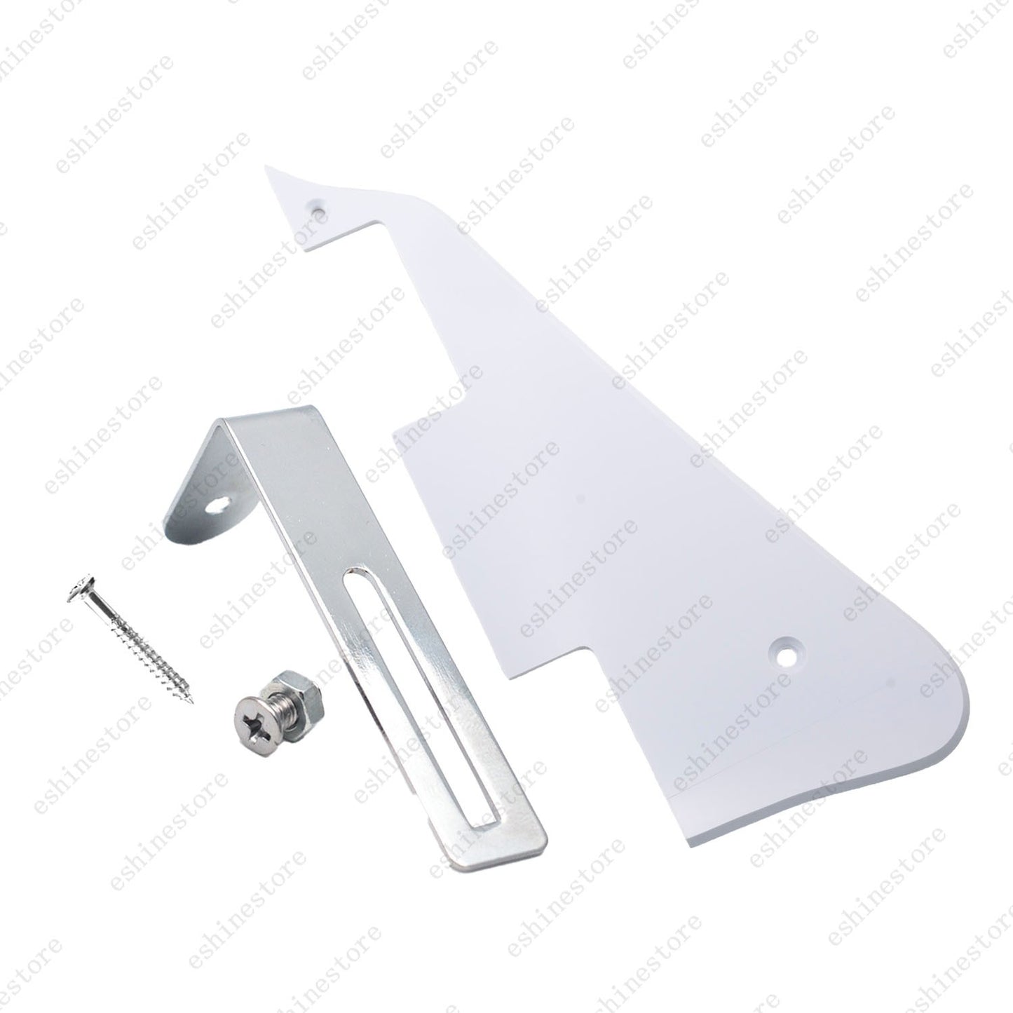 Multicolor Guitar Pickguard with Chrome Bracket Mounting Screws Set For Les Paul