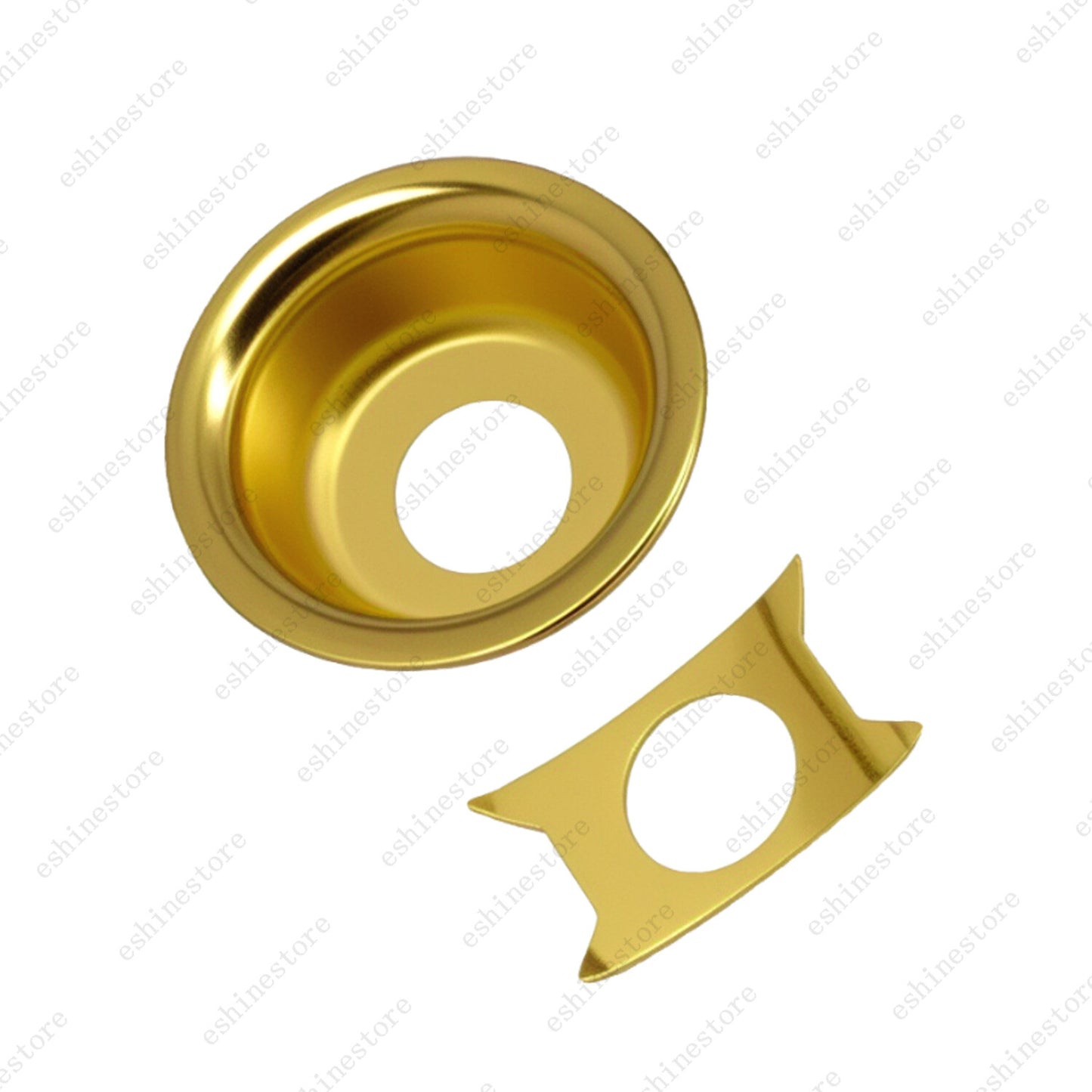 Electric Guitar Recessed Cup Jack Plate for Fender Telecaster Tele in 3Colors