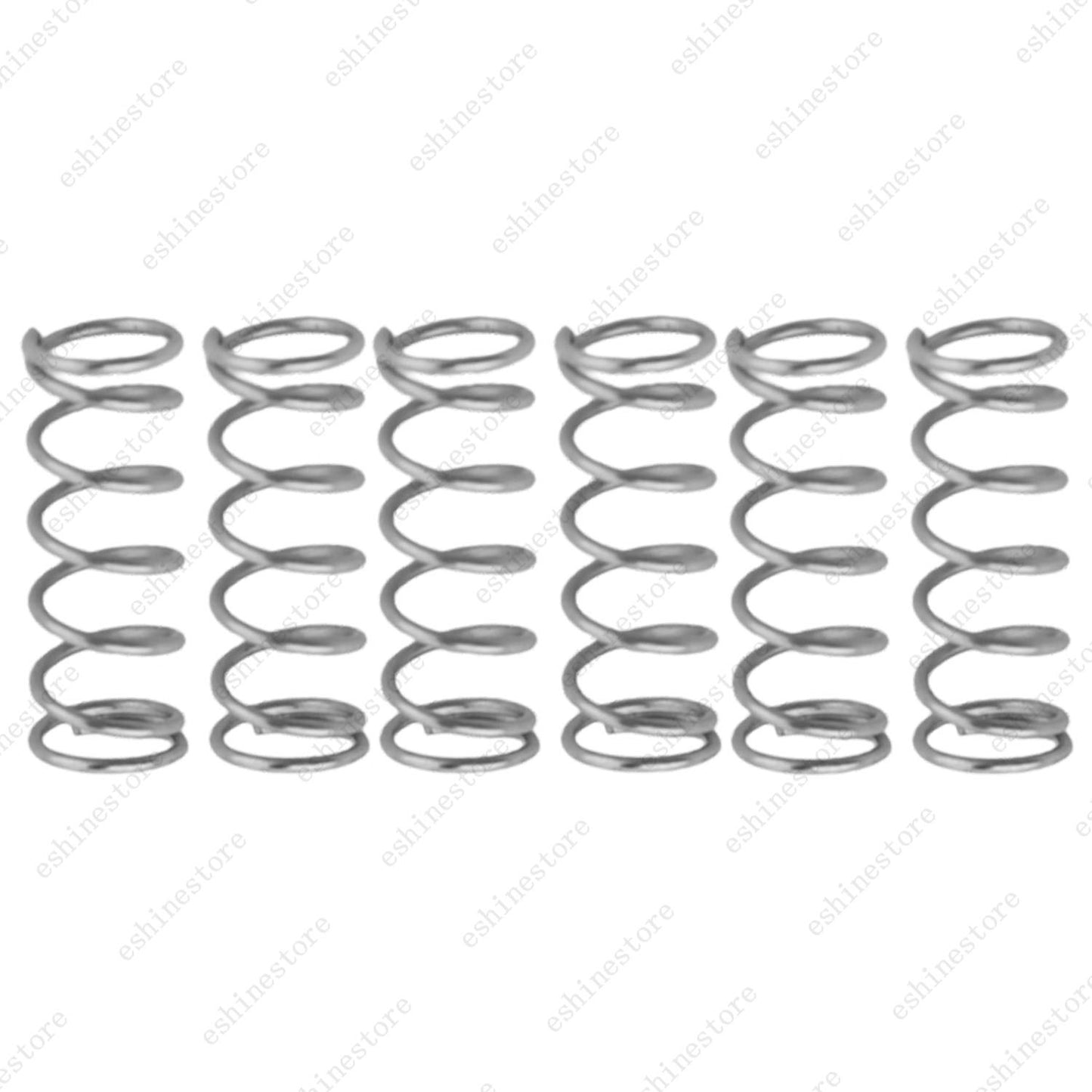 6pcs 4.5x15MM Humbucker Pickup Straight Springs for Electric Guitar(3 Colors)