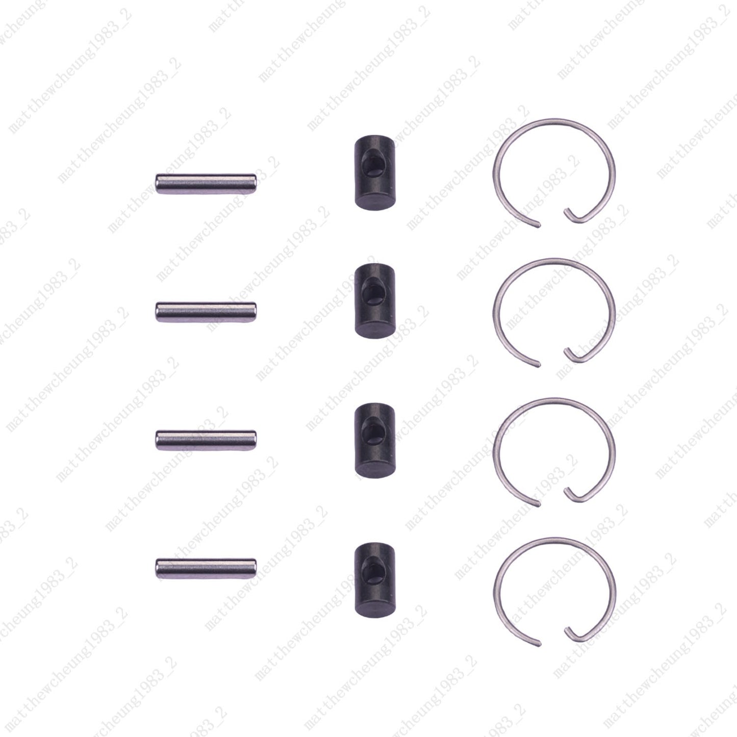 1 Set Upgrade Two-Stage Carbon Steel CVD Drive Shaft for RC 37/39/42mm Optional