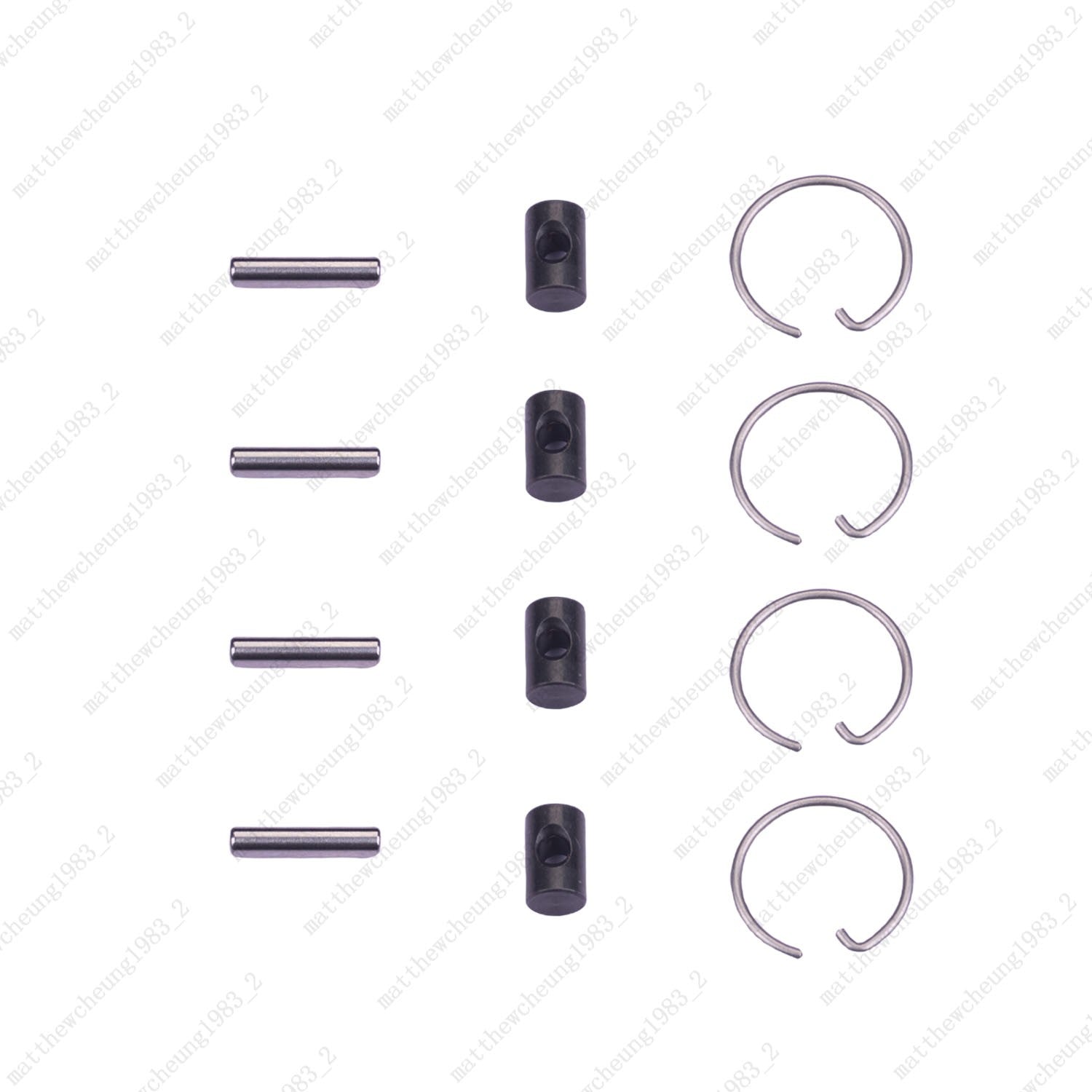1 Set Upgrade Two-Stage Carbon Steel CVD Drive Shaft for RC 37/39/42mm Optional