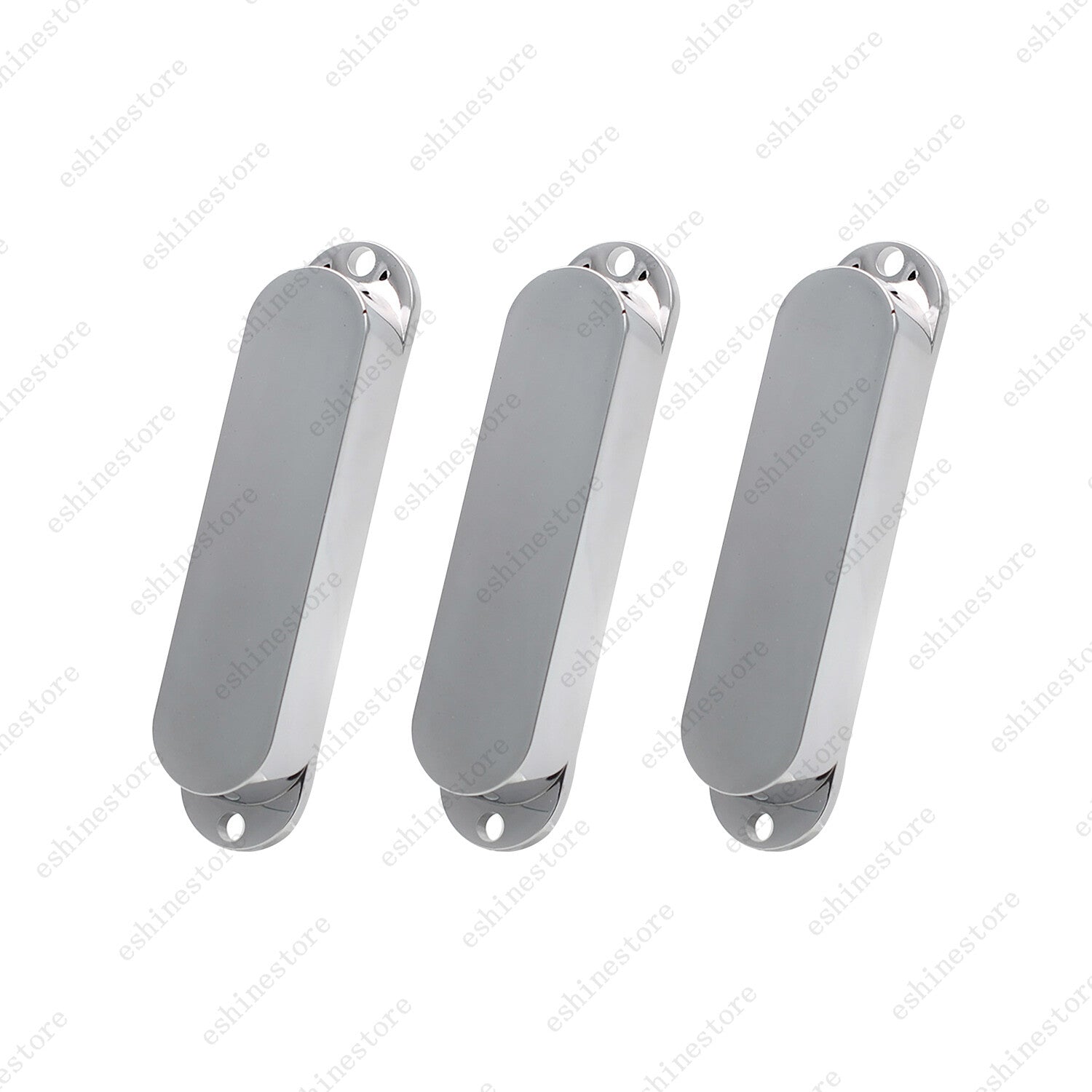 3 Pcs Plastic No Hole SSS Single Coil Pickup Covers For Fender SQ Strat 12 Color