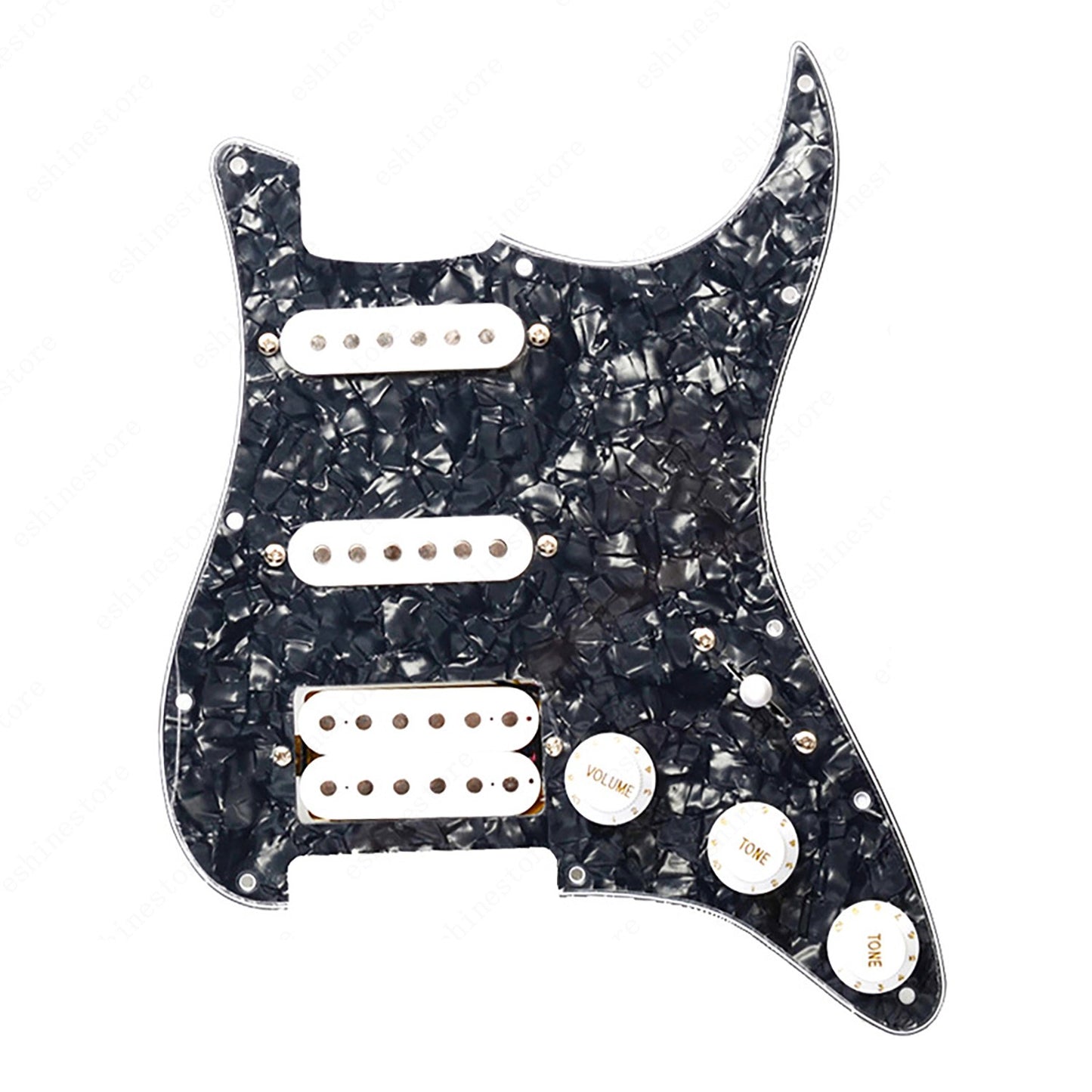 11 Hole SSH Strat Style Loaded Pickguard For Stratocaster Various Colors US SHIP