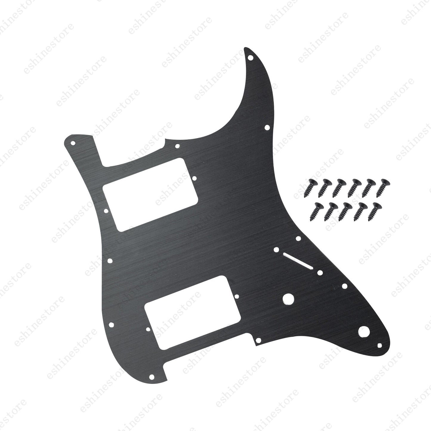 11 Hole HH Metal Guitar Pickguard Aluminum For ST Strat Electric guitar 5 color
