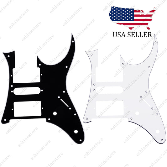 10 Hole Guitar Pickguard HSH Scratch Plate-3 Ply for Ibanez JEM RG Series Guitar