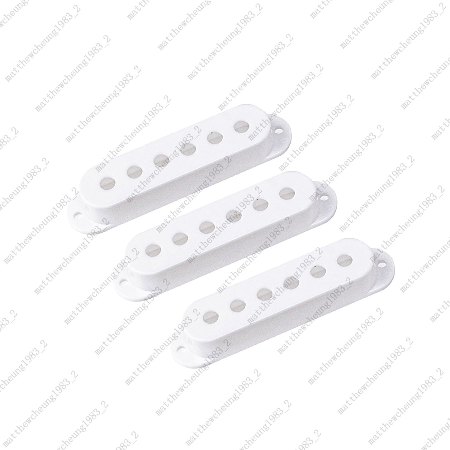 3x Single Coil Guitar Pickup Covers 2-1/16" 52.5mm For Fender USA MEXICAN Strat