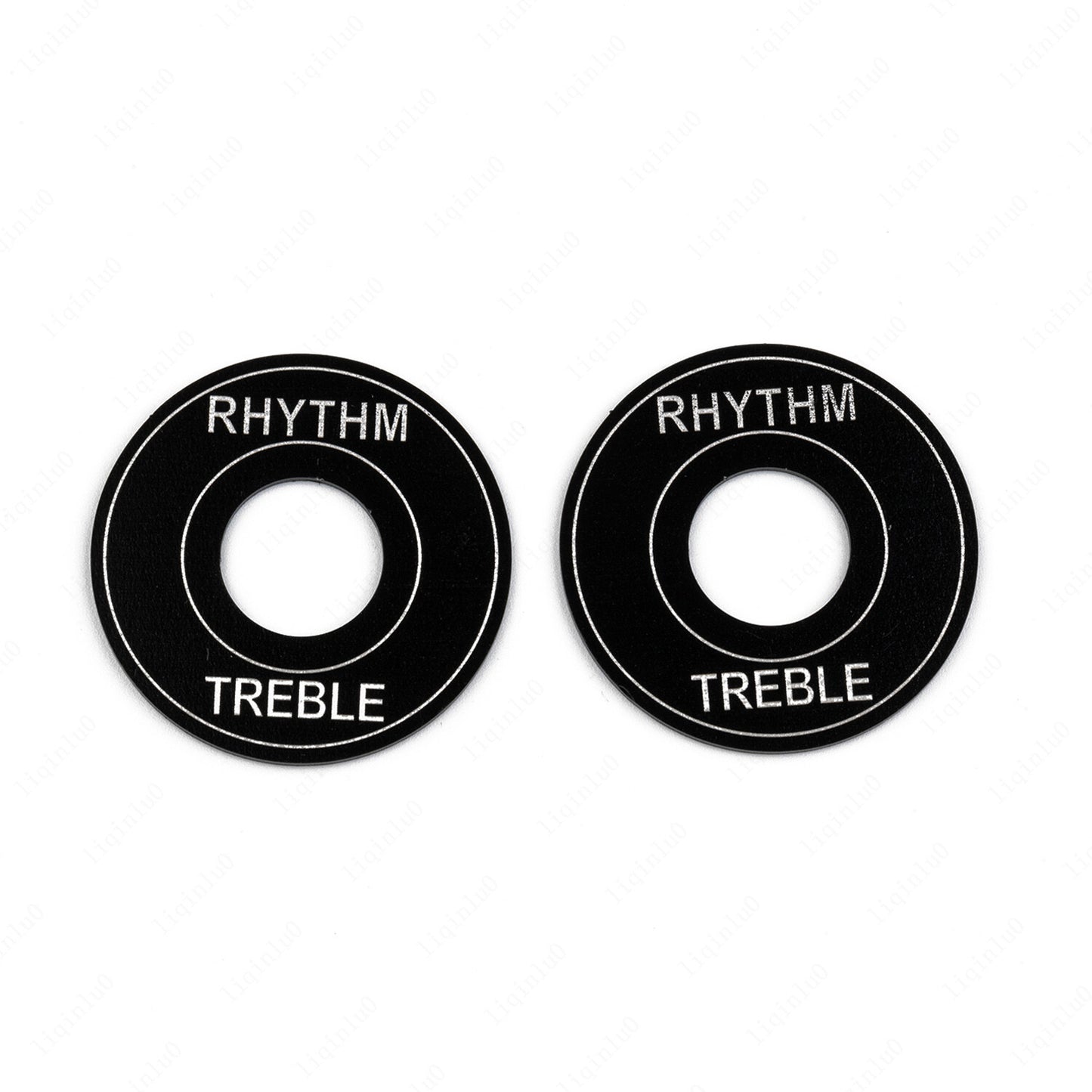 2x Metal Switch Plate Ring Rhythm Treble Pickup Selector Toggle For Les paul SG