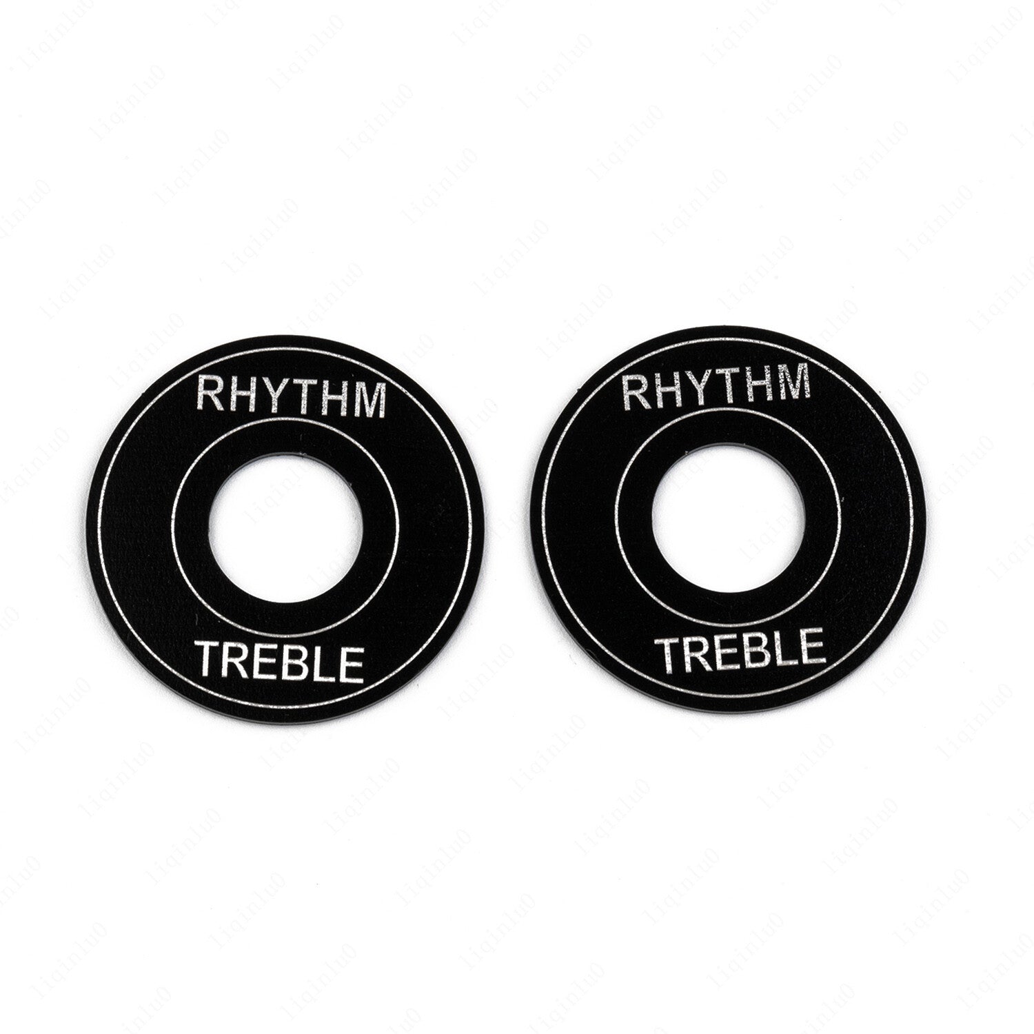 2x Metal Switch Plate Ring Rhythm Treble Pickup Selector Toggle For Les paul SG
