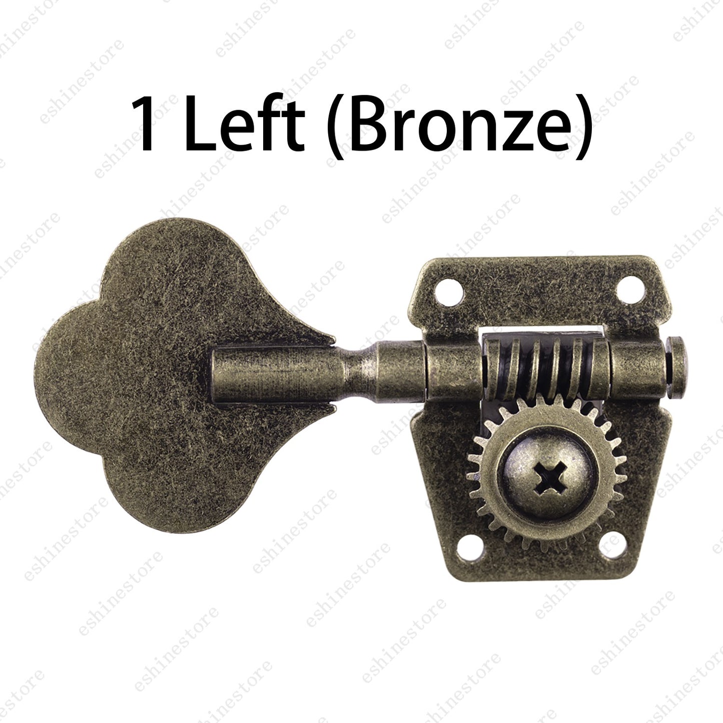 Relic Bass Vintage Open Machine Heads - 1:25 Ratio Gear Tuning Keys-Bronze