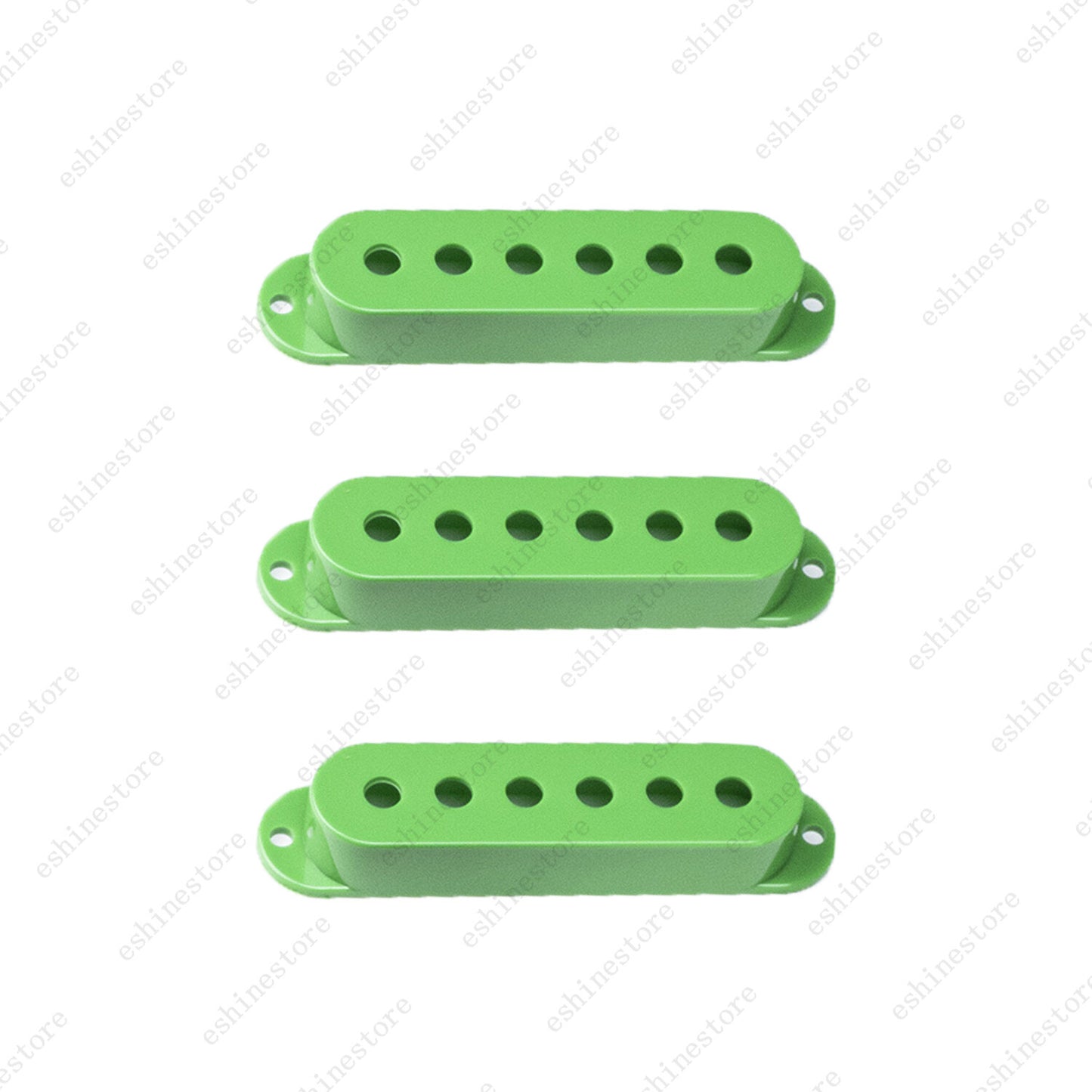1/2/3Pcs Plastic SSS Single Coil Pickup Covers For Fender SQ Strat multiColors