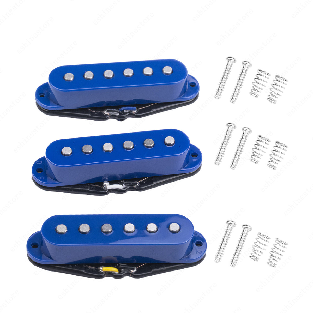 Single Coil SSS Alnico V Magnet Pickup Guitar Neck Middle Bridge for Strat