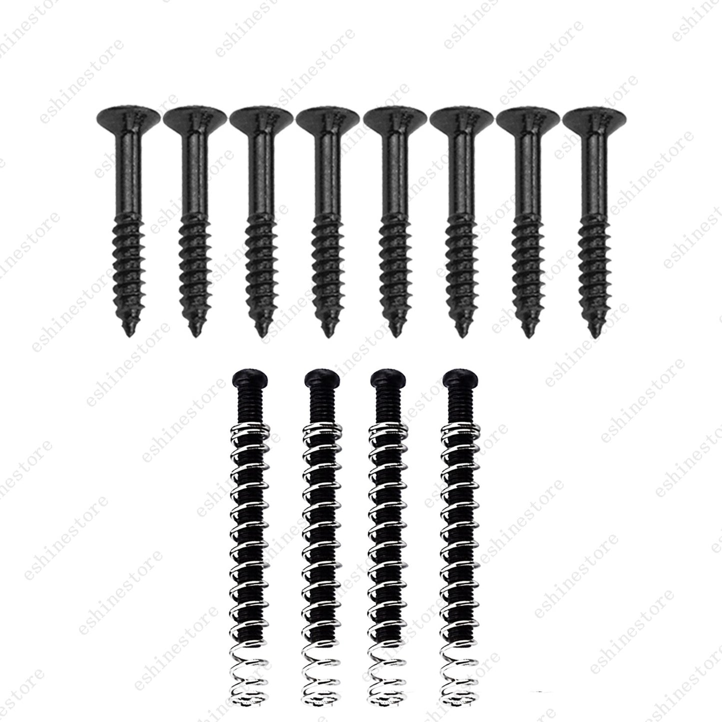 USA Thread Humbucker Mounting Kit - Screws,Springs&Rings for Seymour Duncan/EMG