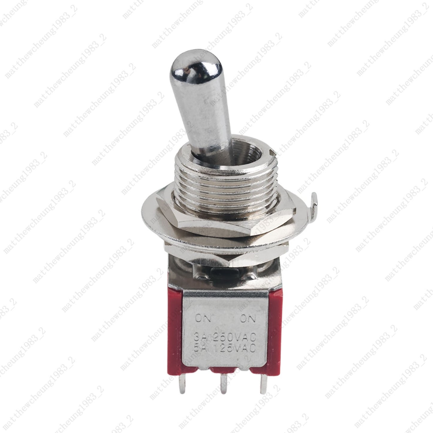 1/3/5 x Guitar/AMP Fat Bat Toggle Switch 4PDT 12Pin 2-Position ON-ON Sealed
