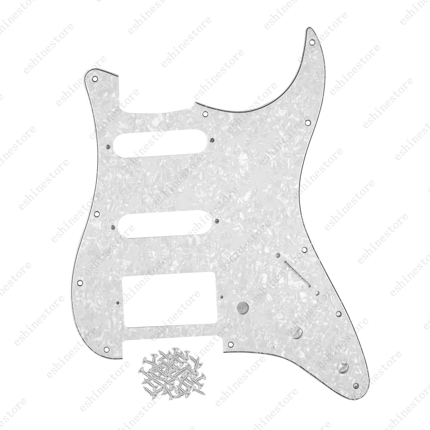 11 Hole SSH Strat Style Pickguard & Screw For USA MIM FENDER Strat Multicolors