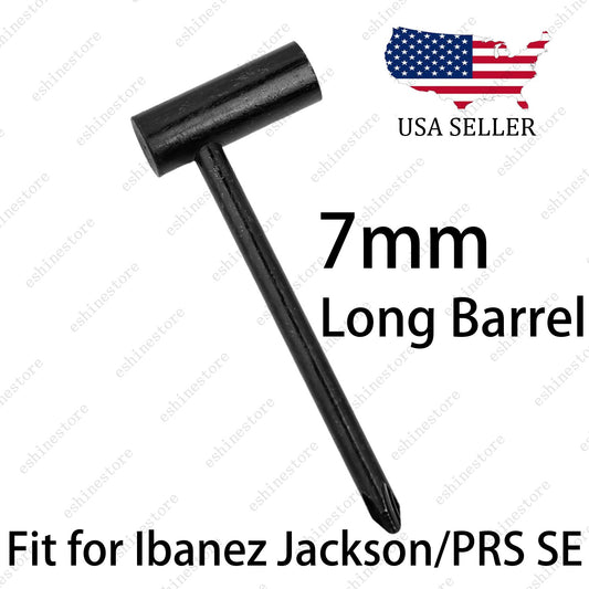 7mm Guitar Long Truss Rod Adjustment Hex Box Wrench for lbanez Jackson/PRS SE