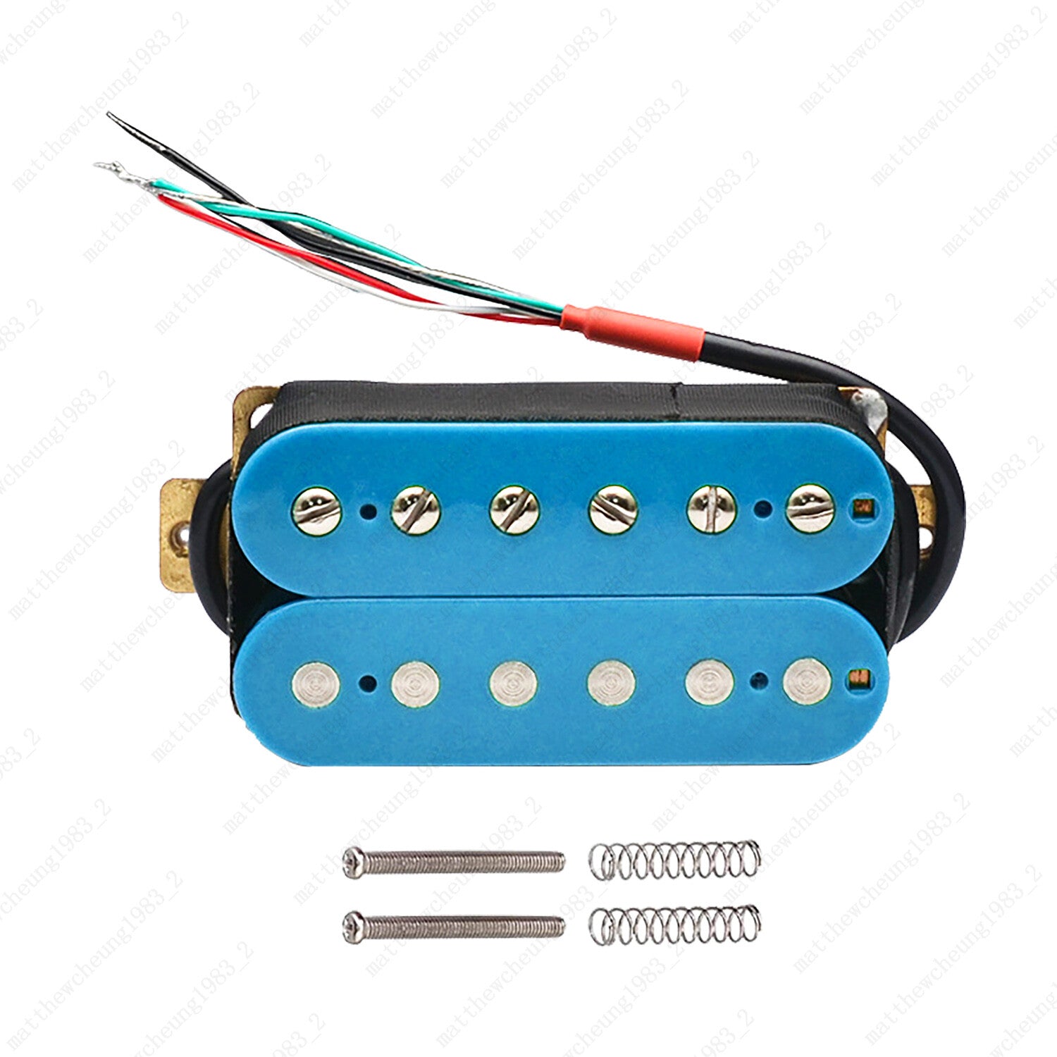Guitar Passive Alnico 2 Magnet Neck / Bridge 50mm 52mm Humbucker Pickup