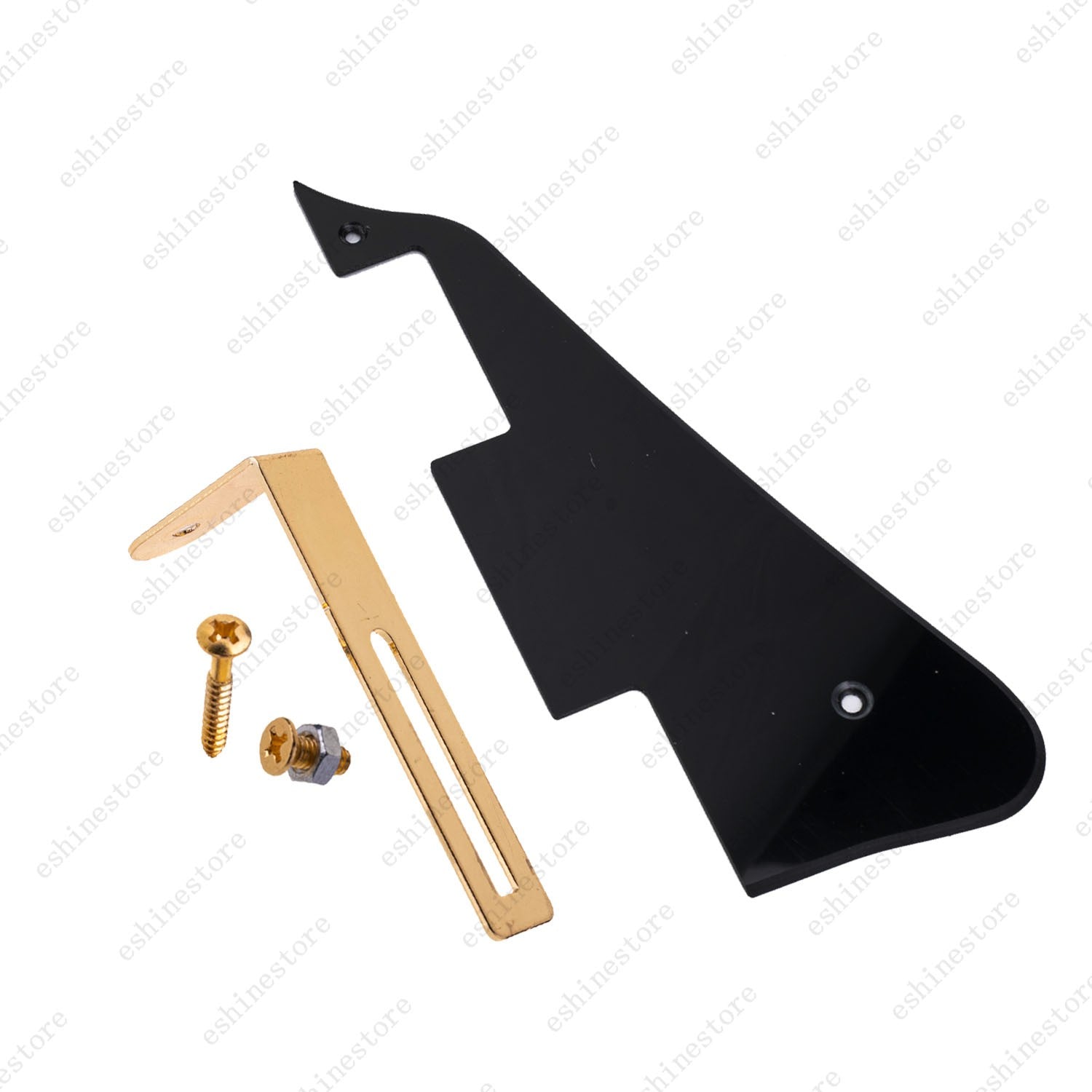 12 Color Guitar Pickguard with Gold Bracket Mounting Screws Set For Les Paul