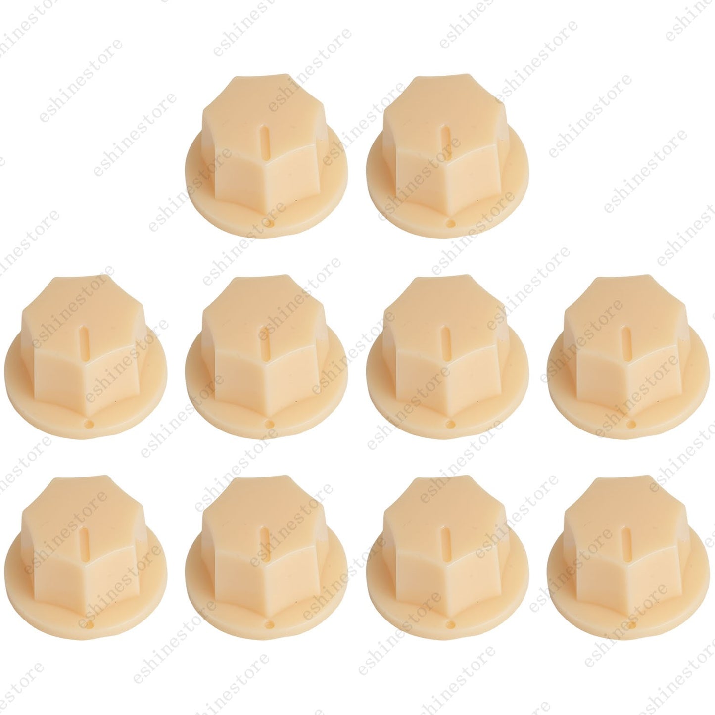 1/5/10Pcs Guitar Knobs Volume Tone Control Knobs for Jazz Bass , 2 Sizes 4 Style