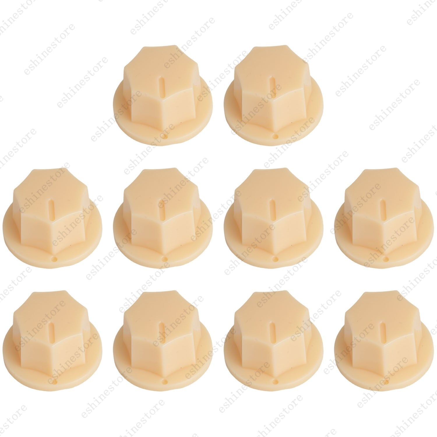 1/5/10Pcs Guitar Knobs Volume Tone Control Knobs for Jazz Bass , 2 Sizes 4 Style