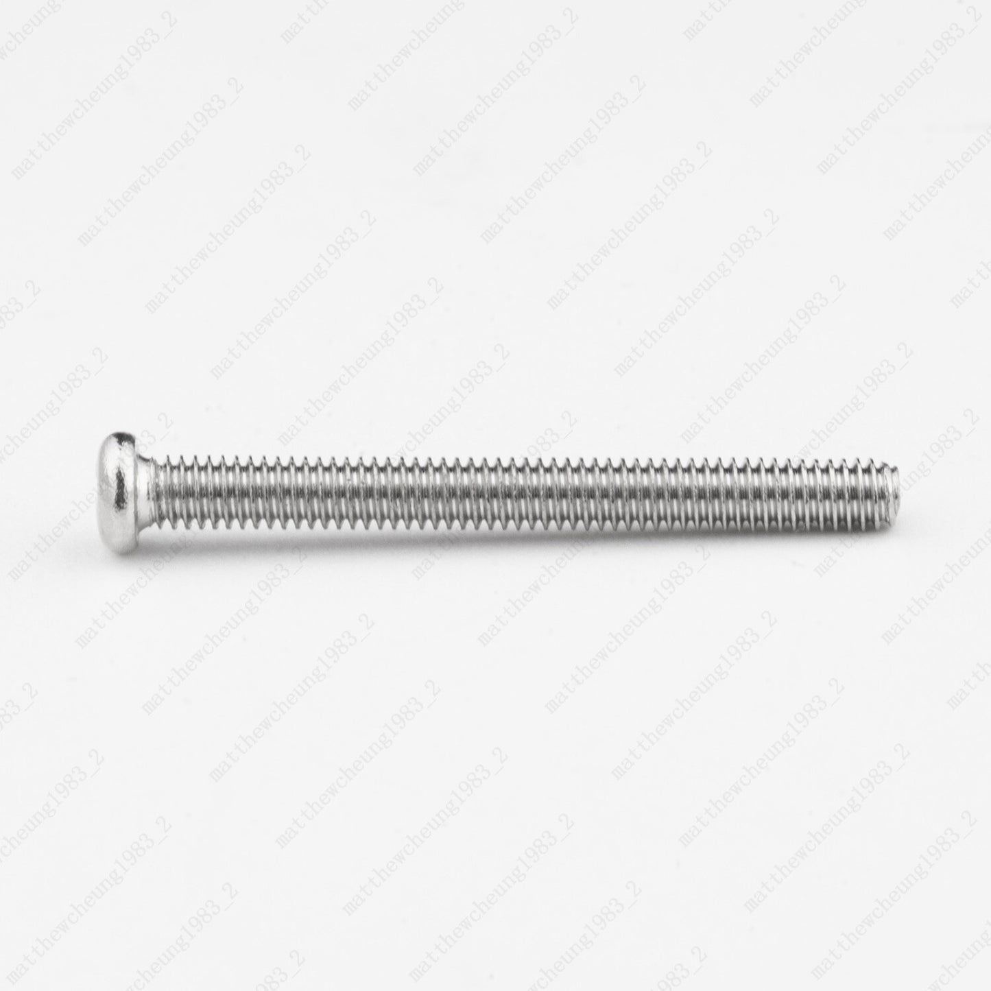 Nickel Humbucker Pickup Height Mounting Screws Metric Thread 2.5*27/30mm 5 Pack