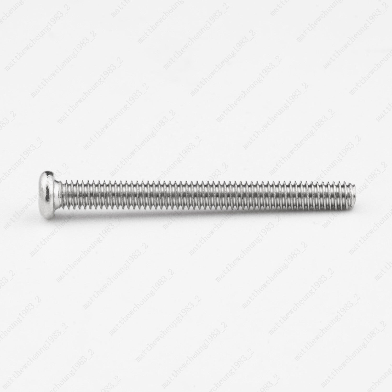 Nickel Humbucker Pickup Height Mounting Screws Metric Thread 2.5*27/30mm 5 Pack