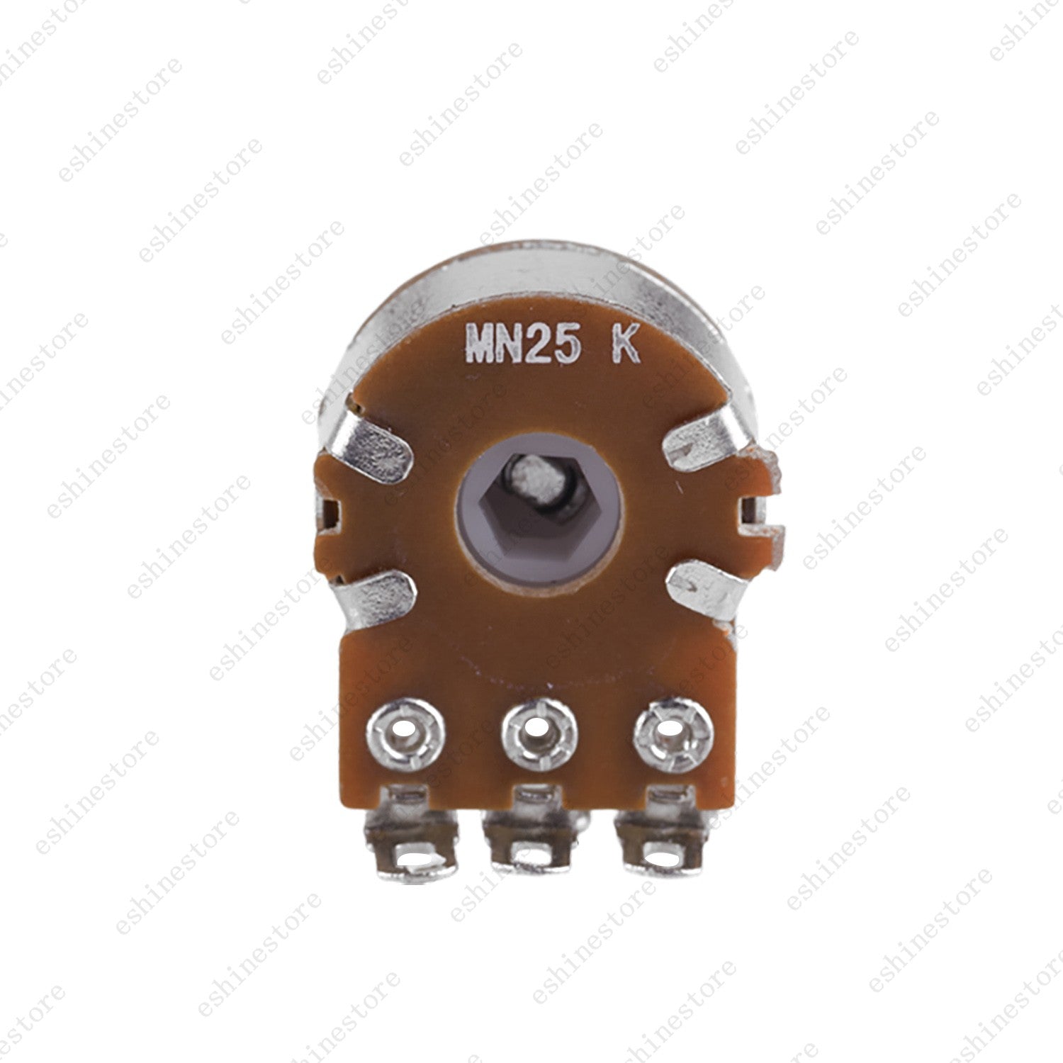 1/3/5/10x Dual MN25K Blend/Balance Control Pot 18mm Split Shaft Potentiometer
