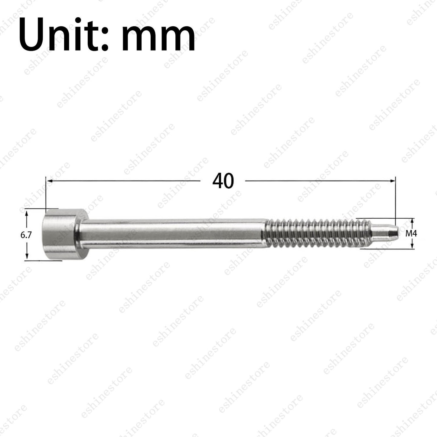 1/6/7pcs Titanium Alloy Guitar Tremolo Bridge String Lock Screws for Floyd Rose