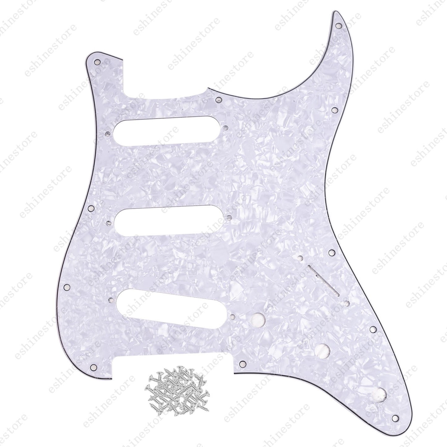 11 Hole SSS Strat Style Pickguard for USA MIM Standard Fender Start Multicolor