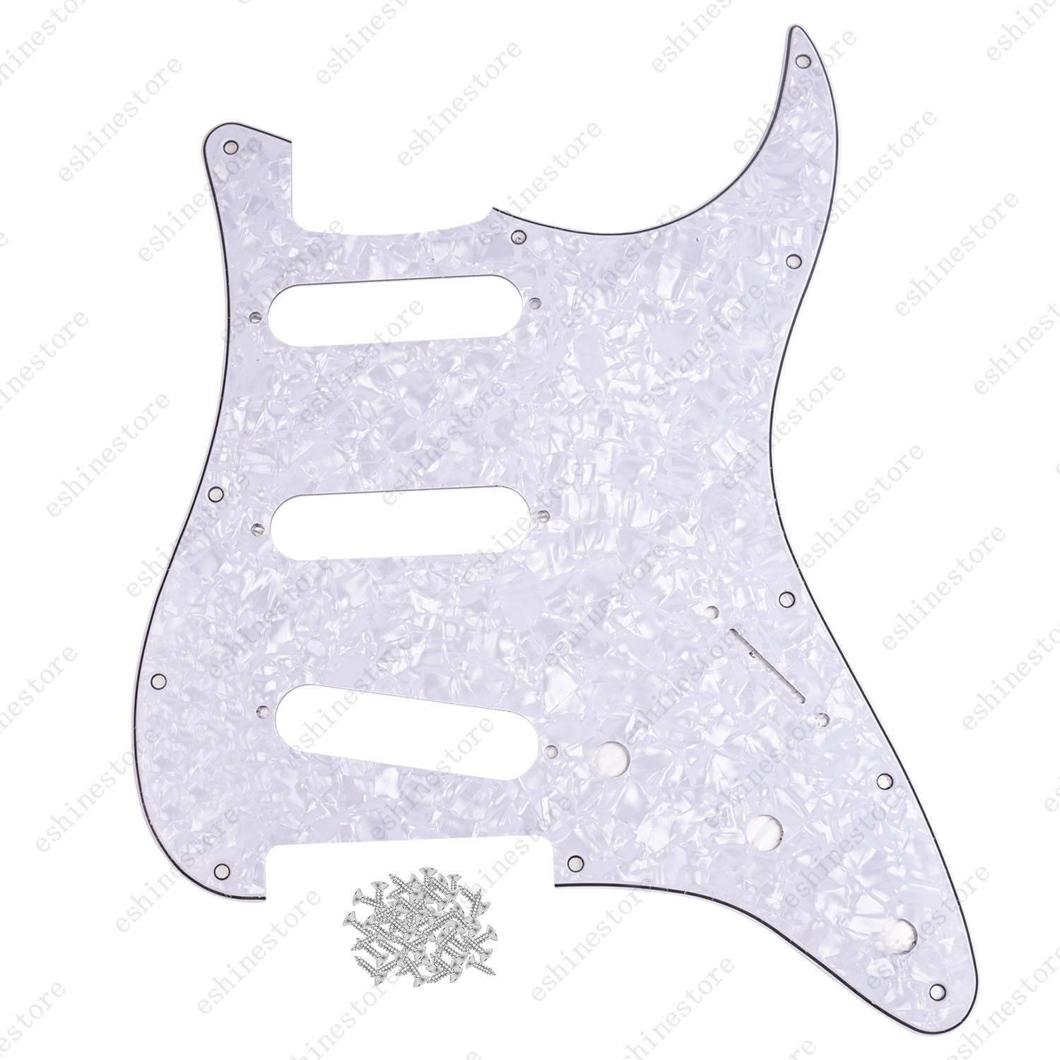 11 Hole SSS Strat Style Pickguard for USA MIM Standard Fender Start Multicolor