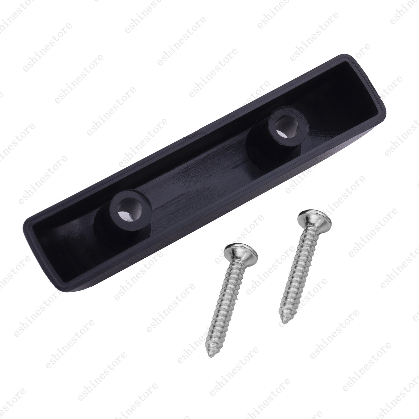 Bass Thumb Rest Plastic Bass Finger Rest Thumbrest with Screws for P Bass-Black
