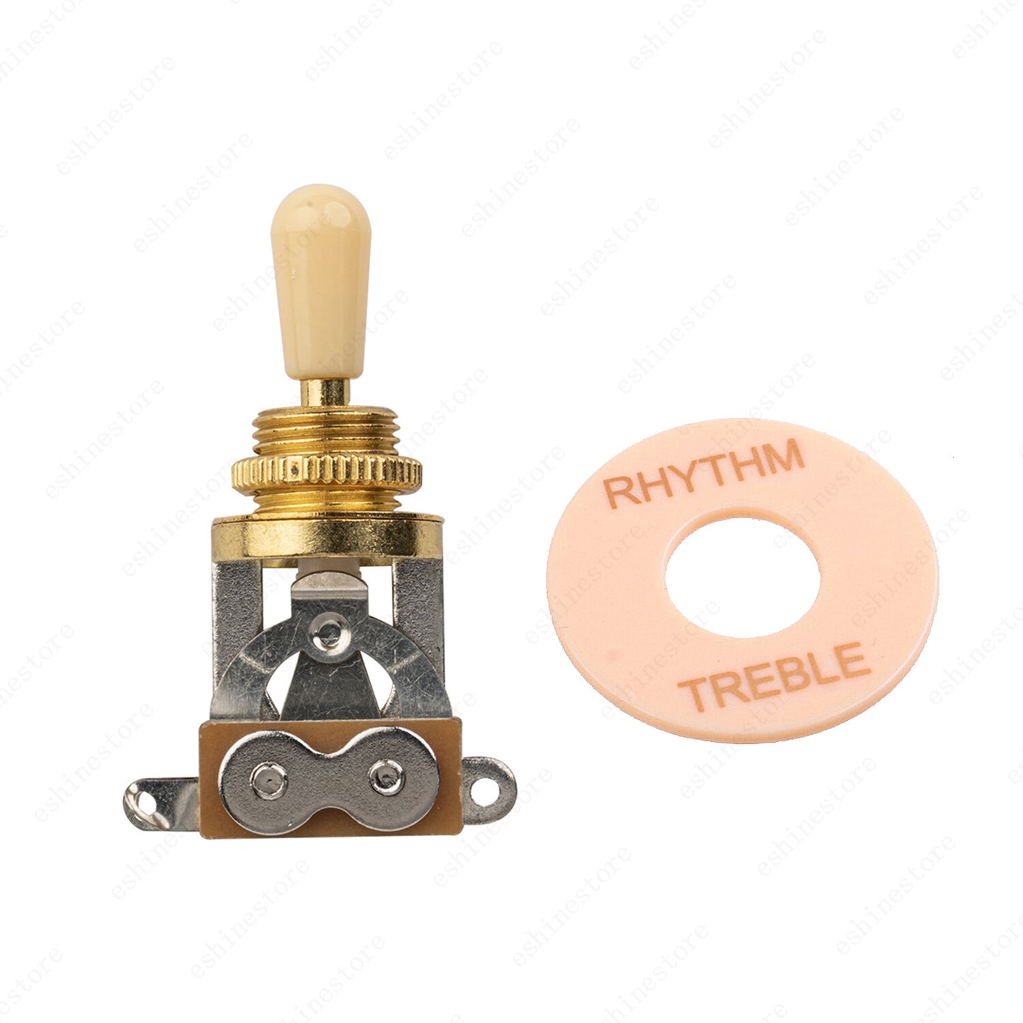 NEW Gold 3-Way Toggle Switch with Plate for Gibson/Epiphone Les Paul Guitar