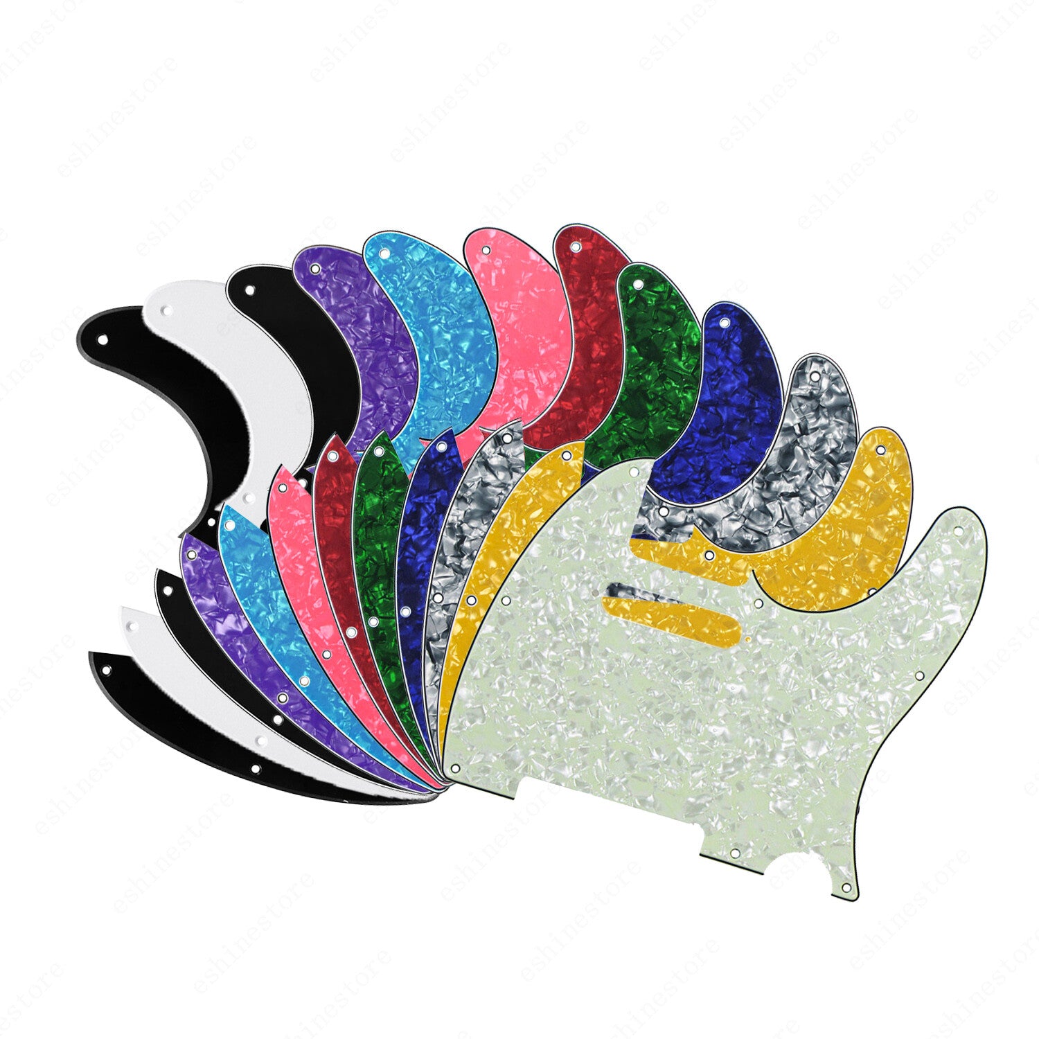 8 Hole Tele Style Guitar Pickguard Scratch Plate For Fender Telecaster 13 Color