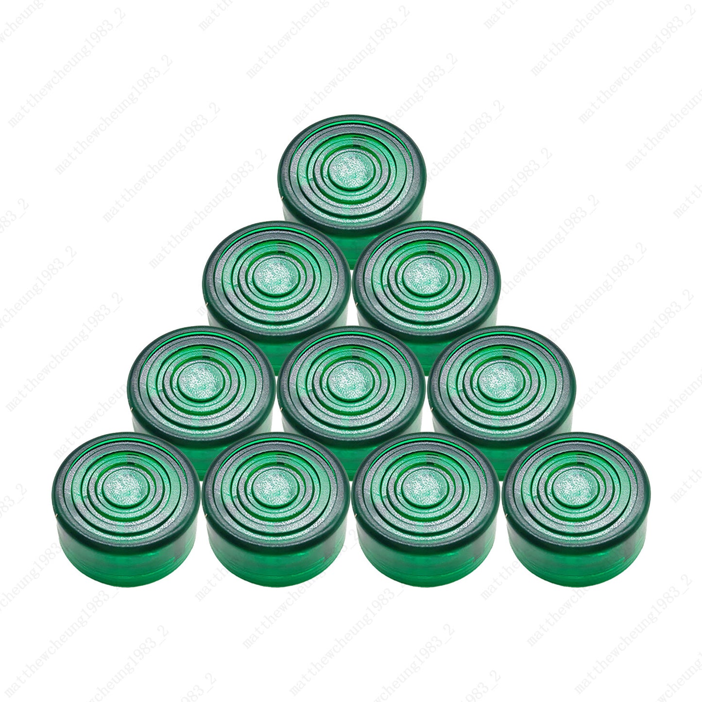 10 Pcs Guitar Effect Pedal Footswitch Toppers Foot Nail Cap Protection Cap
