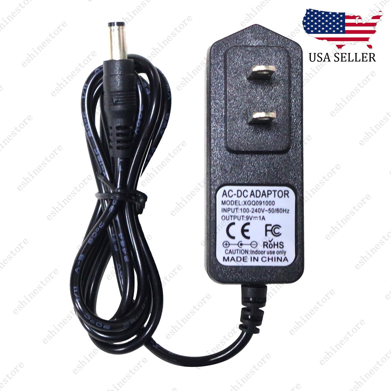 9V1A AC/DC Adapter Guitar Effect Pedal Charger Power Supply For Boss DS-1