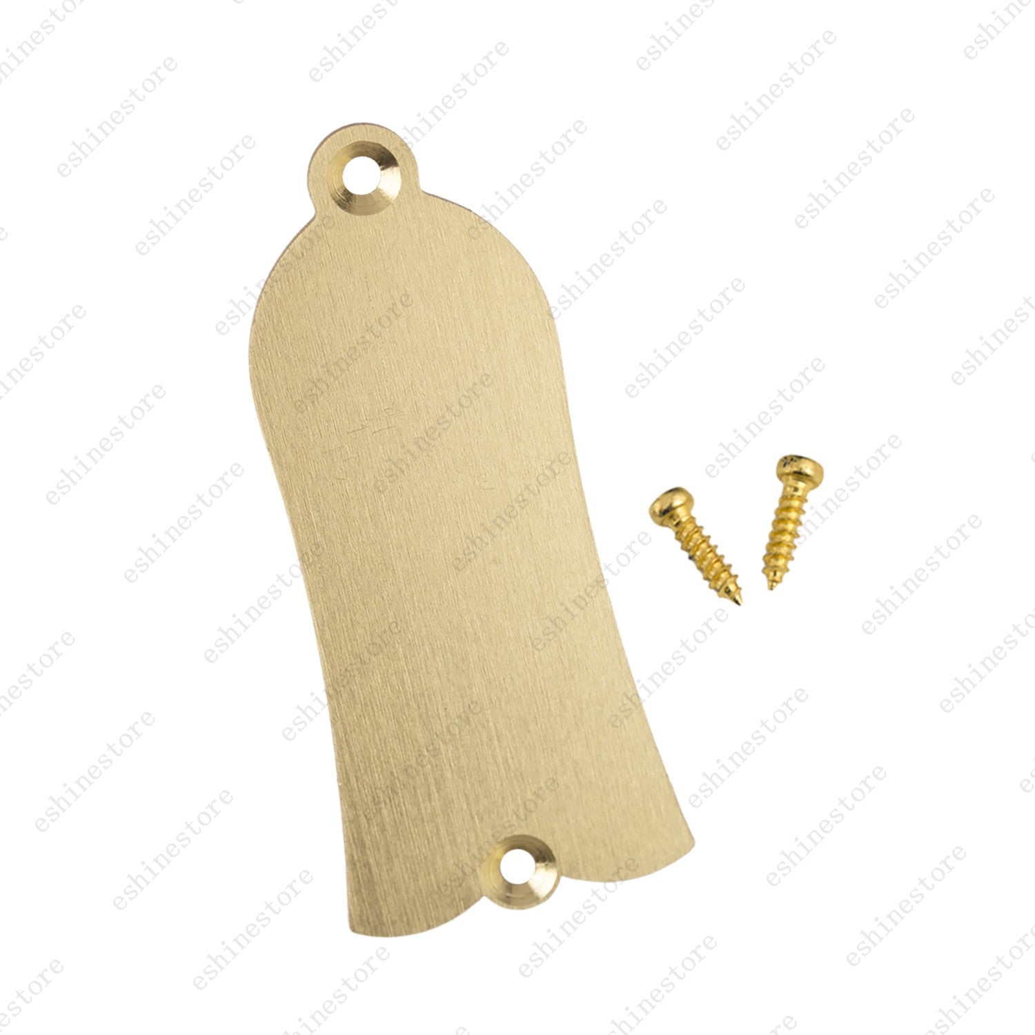 Aluminum 2-Hole Bell Style Guitar Truss Rod Cover Plate for Gibson Les Paul