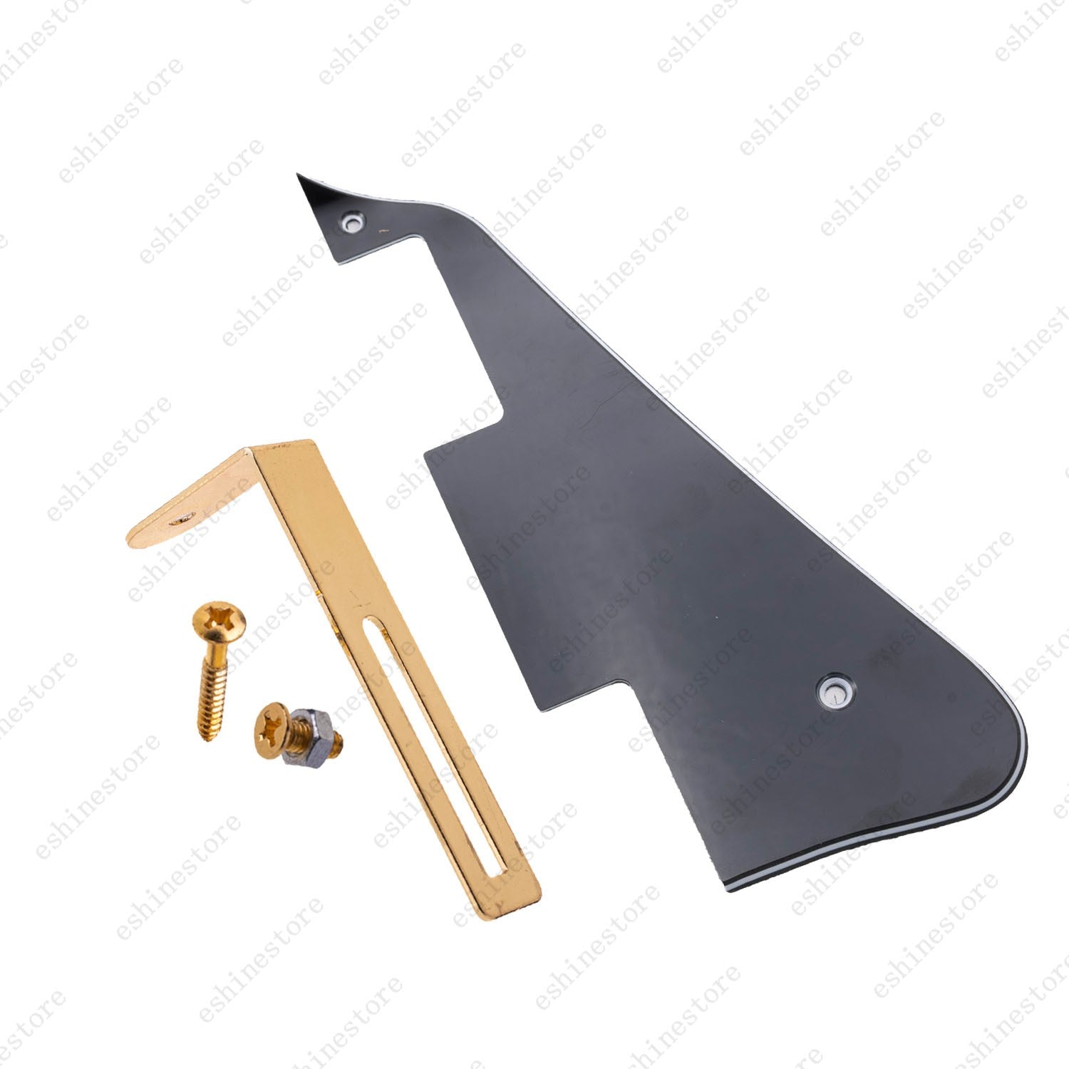 12 Color Guitar Pickguard with Gold Bracket Mounting Screws Set For Les Paul